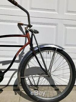 Vintage1953 Schwinn Black Panther Bicycle Old Antique Bike