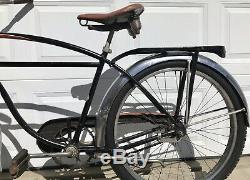 Vintage1953 Schwinn Black Panther Bicycle Old Antique Bike