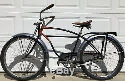 Vintage1953 Schwinn Black Panther Bicycle Old Antique Bike