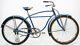 Vtg 1950's Schwinn Bf Goodrich Balloon Tire Bicycle Straight Bar Klunker Ratrod