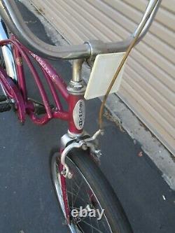 Vtg 1960's RARE Schwinn Sting-Ray 2 Speed Bendix VIOLET Original Slick Tire Bike