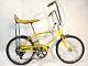 Vtg 1960s Yellow Schwinn Fastback Stingray With Reciept, Manual, Owner's Id Card