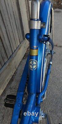 Vtg 1965 Blue & White Schwinn Fiesta L80 Girls 20 Bike Bicycle Ready to Ride