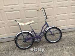 Vtg 1970 Schwinn Stingray Bike Fair Lady Muscle Bicycle Banana Seat All Original