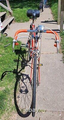 Vtg 1970s Schwinn Varsity 10 Speed Bicycle Sunset Orange Clean Awesome Bike