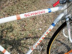 Vtg 1976 Schwinn BICENTENNIAL Varsity Sport 24 Wheel 10Spd Bike + RARE FENDERS
