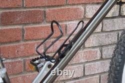 Vtg 80's Schwinn High Sierra Men's Dark Chrome Mountain Bike Bicycle Nice 18