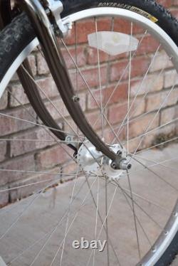 Vtg 80's Schwinn High Sierra Men's Dark Chrome Mountain Bike Bicycle Nice 18