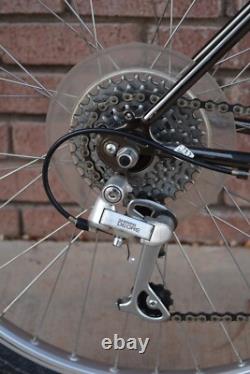 Vtg 80's Schwinn High Sierra Men's Dark Chrome Mountain Bike Bicycle Nice 18