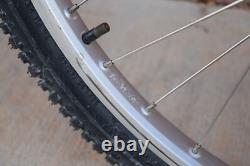 Vtg 80's Schwinn High Sierra Men's Dark Chrome Mountain Bike Bicycle Nice 18