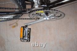 Vtg 80's Schwinn High Sierra Men's Dark Chrome Mountain Bike Bicycle Nice 18