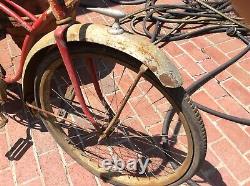 Vtg Arnold Schwinn 26 Men's Pre war bike The World Barn Find