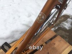 Vtg Men's 1965 SCHWINN COLLEGIATE 5 Speed 21 Inch Bicycle Coppertone Serviced