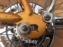 Vtg Men's 1965 SCHWINN COLLEGIATE 5 Speed 21 Inch Bicycle Coppertone Serviced