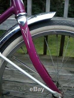 Vtg Schwinn 20 Lil' Chik S7 1970 original Stingray bicycle Violet / nice purple