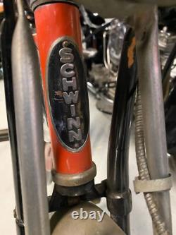 Vtg Schwinn Panther Cruiser Bicycle Unrestored 26 Balloon Tires Orig 50's Sprin