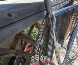 Vtg Schwinn Paramount 1966 Chrome Track Bike 15th Made Campagnolo Fixie Gear