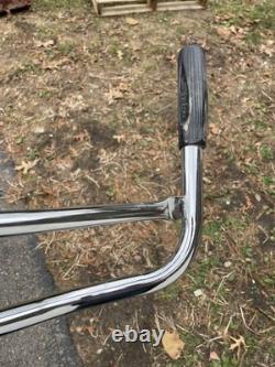 Vtg Schwinn Script Curved CROSSBAR HANDLEBARS classic antique BICYCLES Balloon