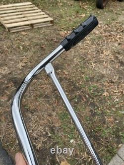 Vtg Schwinn Script Curved CROSSBAR HANDLEBARS classic antique BICYCLES Balloon