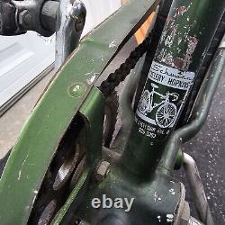 Vtg Schwinn Sting Ray Bicycle Green XMX Banana Seat Muscle Bike Pea Picker Retro