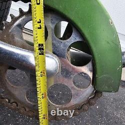 Vtg Schwinn Sting Ray Bicycle Green XMX Banana Seat Muscle Bike Pea Picker Retro