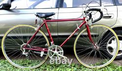 Vtg Schwinn Traveler Touring Road Bike 50cm CrMo 12 Speed Suntour 27
