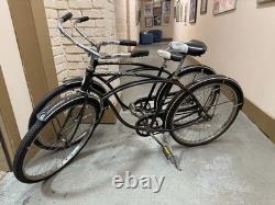 Vtg Schwinn Typhoon Mens American Bicycle Jaguar Panther Corvette Black Lot 2