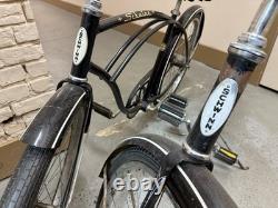 Vtg Schwinn Typhoon Mens American Bicycle Jaguar Panther Corvette Black Lot 2