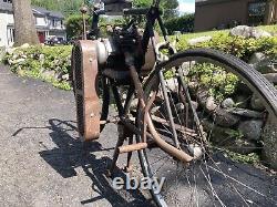 Vtg Schwinn Whizzer Style Motor Bike Barn Find! Read