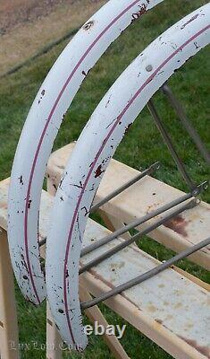 White Pink 26 Schwinn Hollywood Bike FENDERS BRACES Vintage Starlet MW Bicycle