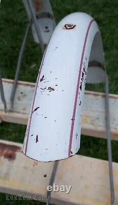 White Pink 26 Schwinn Hollywood Bike FENDERS BRACES Vintage Starlet MW Bicycle