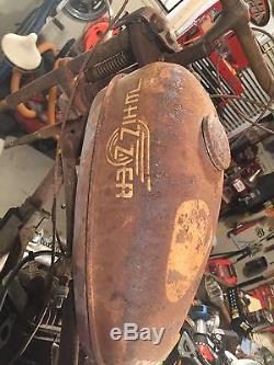 Whizzer Pacemaker Vintage Motorcycle Antique Bicycle Schwinn Indian Harley