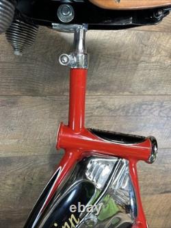 Wow! A Vintage Genuine Schwinn Phantom Bicycle Bar Stool Extremely Rare! -READ